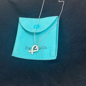 Tiffany heart 16 inch continuous chain. Beautiful Tiffany workmanship!